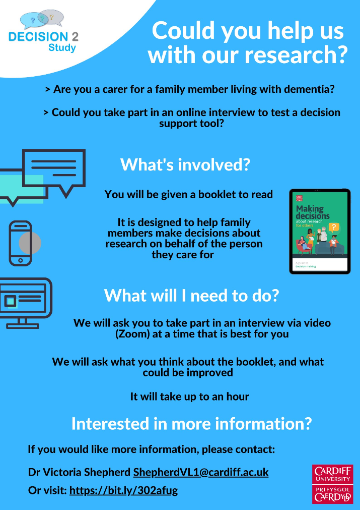 DECISION2 Study - Could you help us with our research