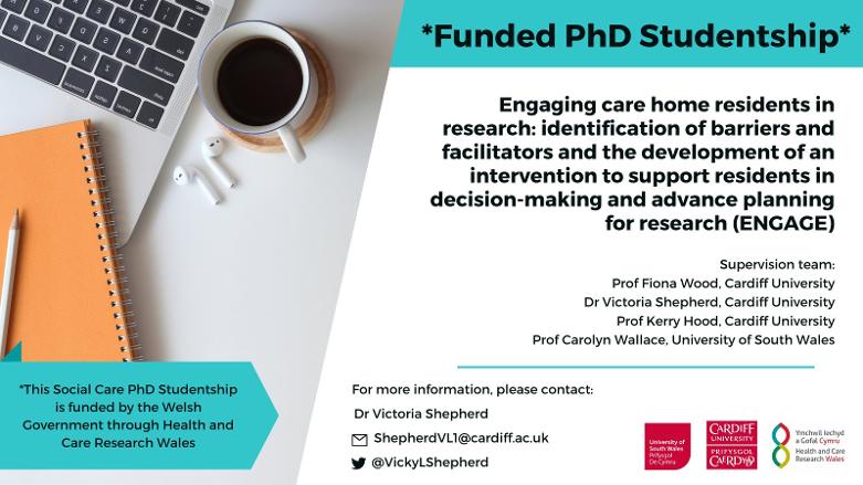 Funded PhD Studentship - ENGAGE